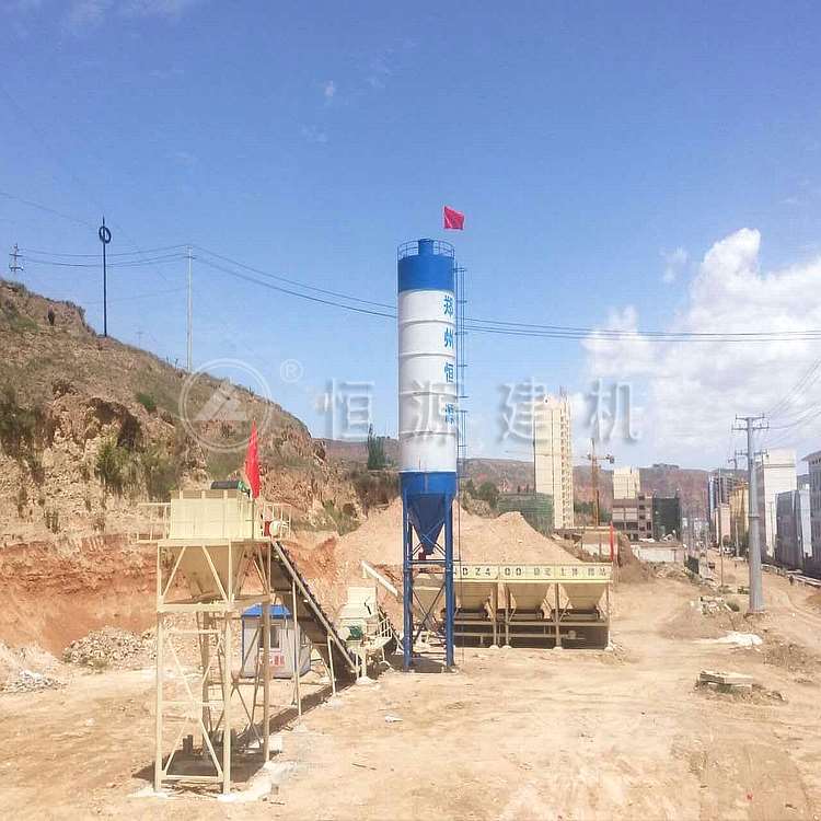 工程WBZ400型稳定土拌合站