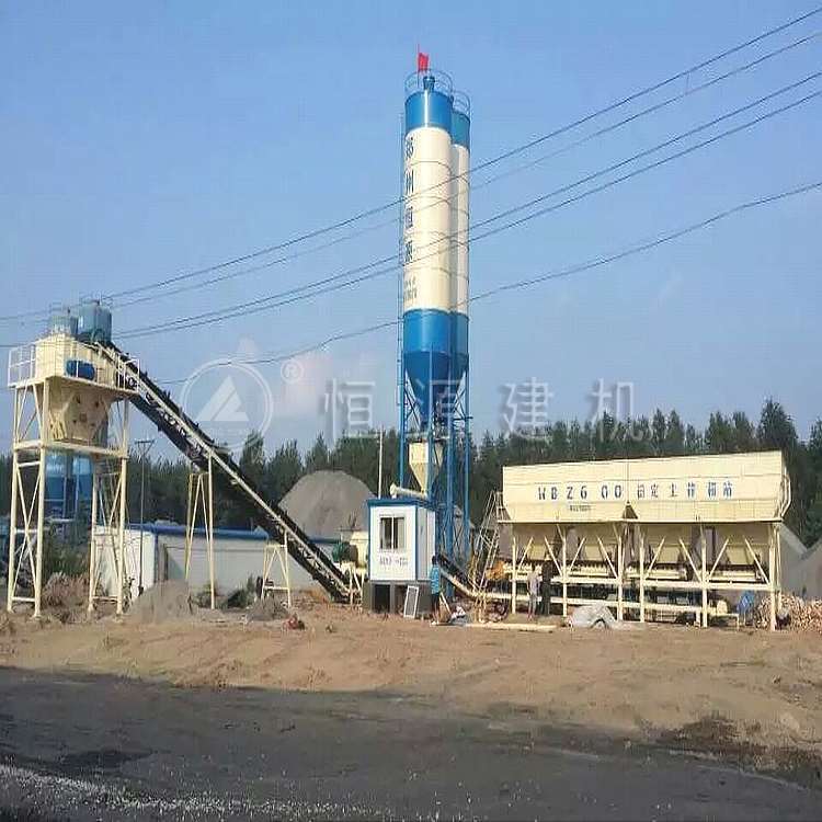 WBZ600型稳定土拌合站