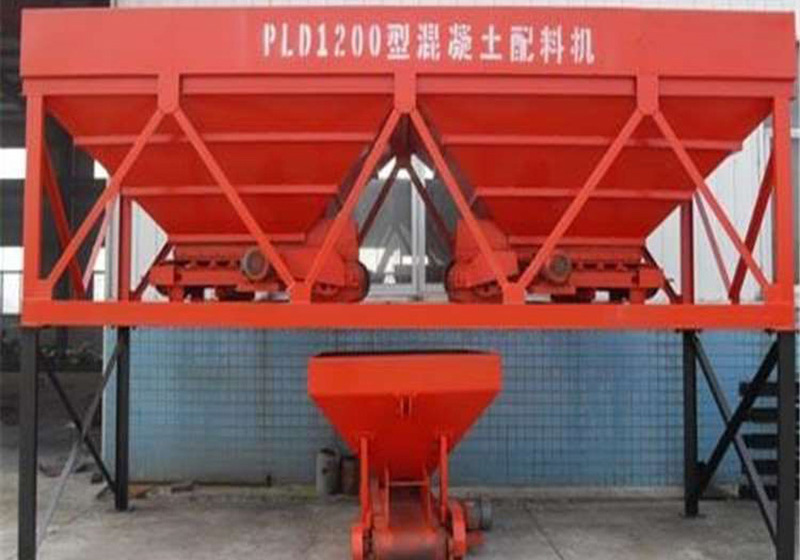 工程PLD1200型混凝土配料机