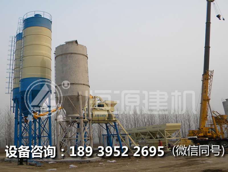 年产10万方混凝土搅拌站选多大型号?多少钱一套?
