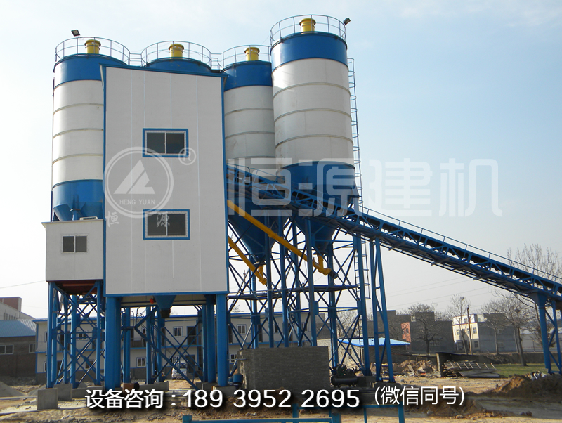 建个180工程搅拌站多少钱?180方混凝土搅拌站投资注意事项