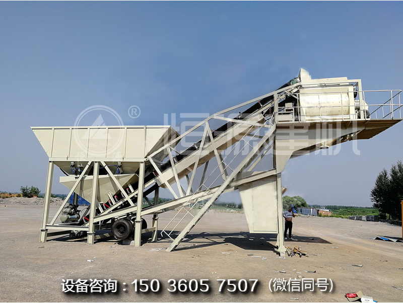 投资个混凝土移动搅拌站多少钱?建移动式搅拌站费用是多少?
