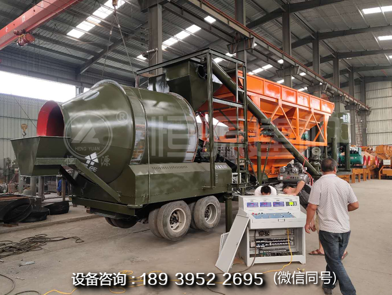 投资一个透水混凝土移动搅拌站多少钱?移动式透水混凝土搅拌站价格以及市场前景分析